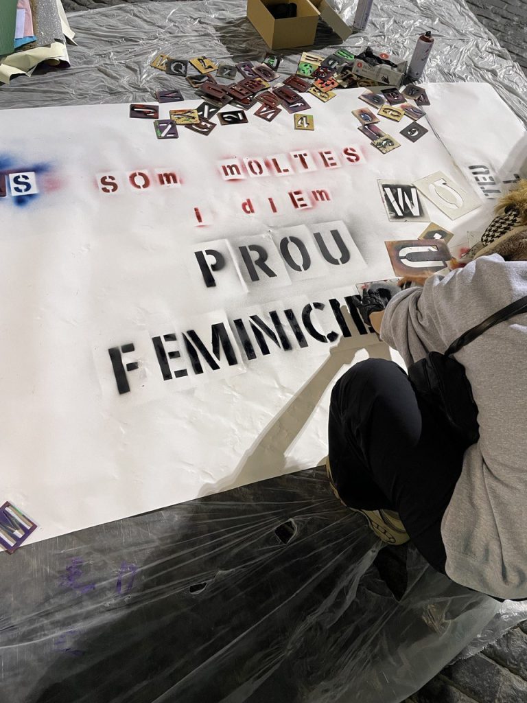 feminicidis pancarta